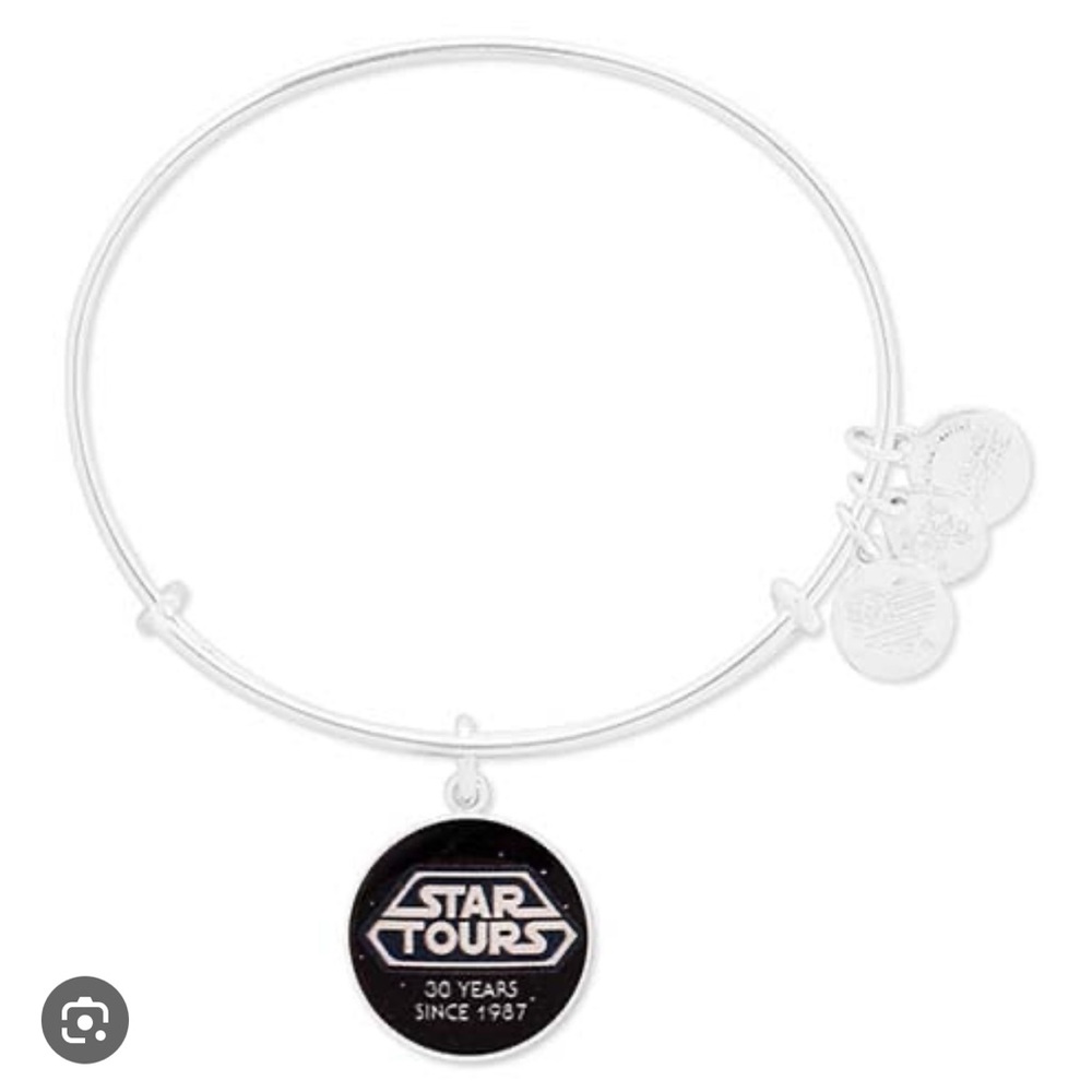 Disney ALEX And ANI Bracelet Star Tours 30th Anniversary Silver